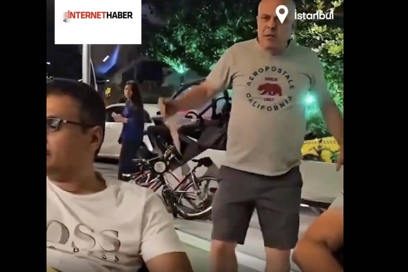 Arap Turistleri Bıçakla Tehdit Kişiye Tepkiler Sürüyor!