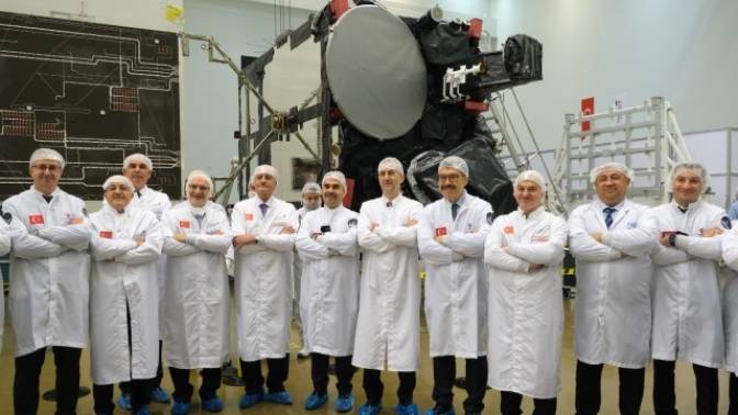 Türkiye’nin İlk Yerli ve Milli Haberleşme Uydusu TÜRKSAT 6a’nın Güneş