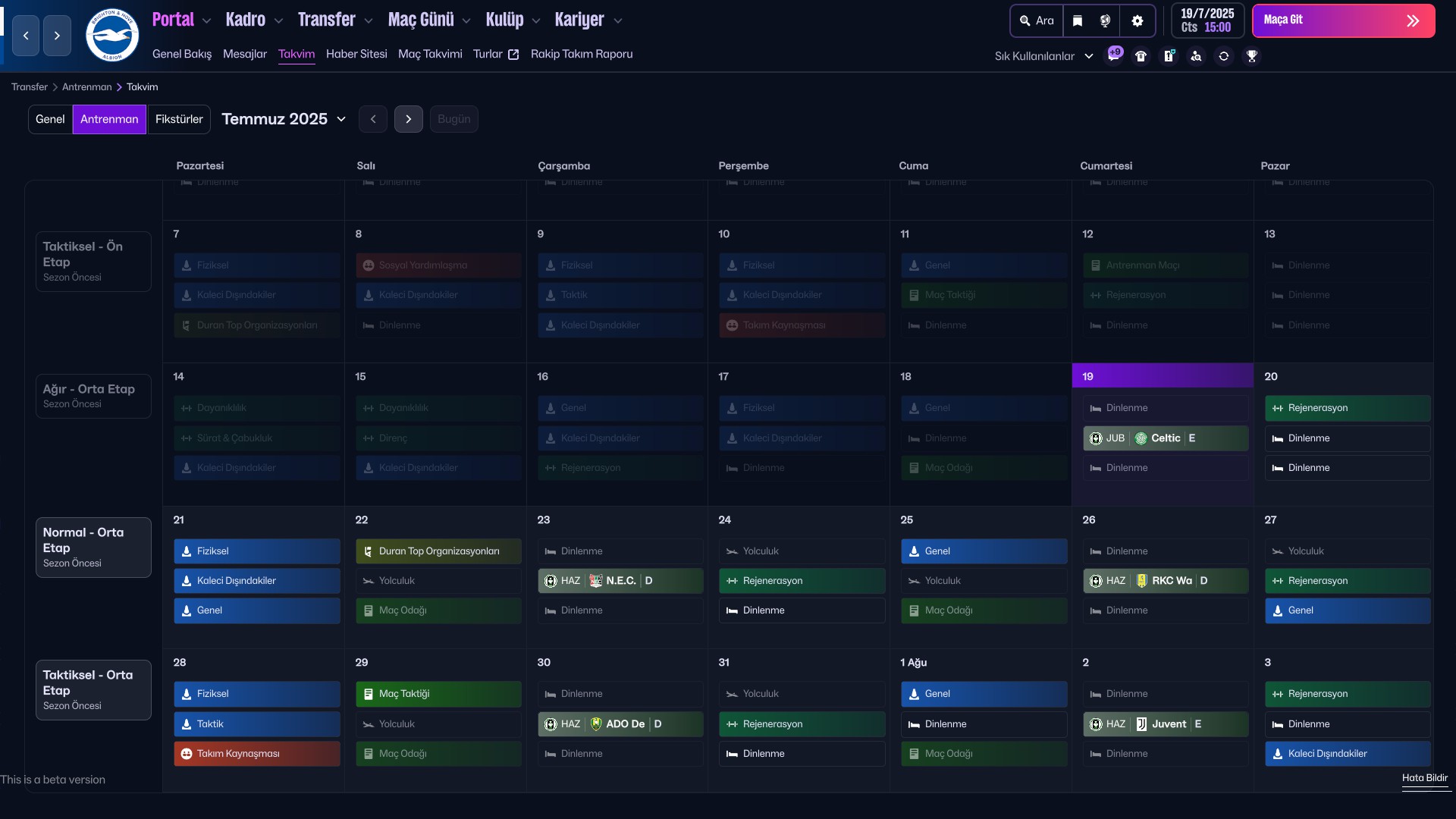 Football Manager 26, inceleme, gegenpress