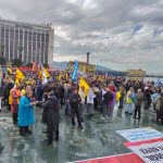 KESK Şubeler platformu tarafından Türkiye genelinde düzenlenen  GEÇİNEMİYORUZ! HALK İÇİN