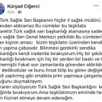 Türk Sağlık Sen Gümüşhane’de İstifa Krizi! Türk Sağlık Sen Gümüşhane
