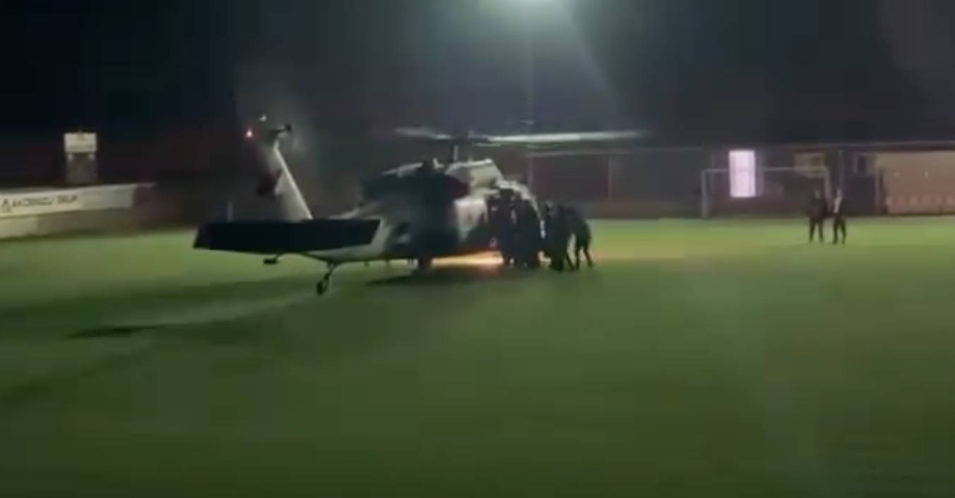 Sağlık Bakanı Kemal Memişoğlu'nun Muğla'daki bir iftar programına askeri helikopterle