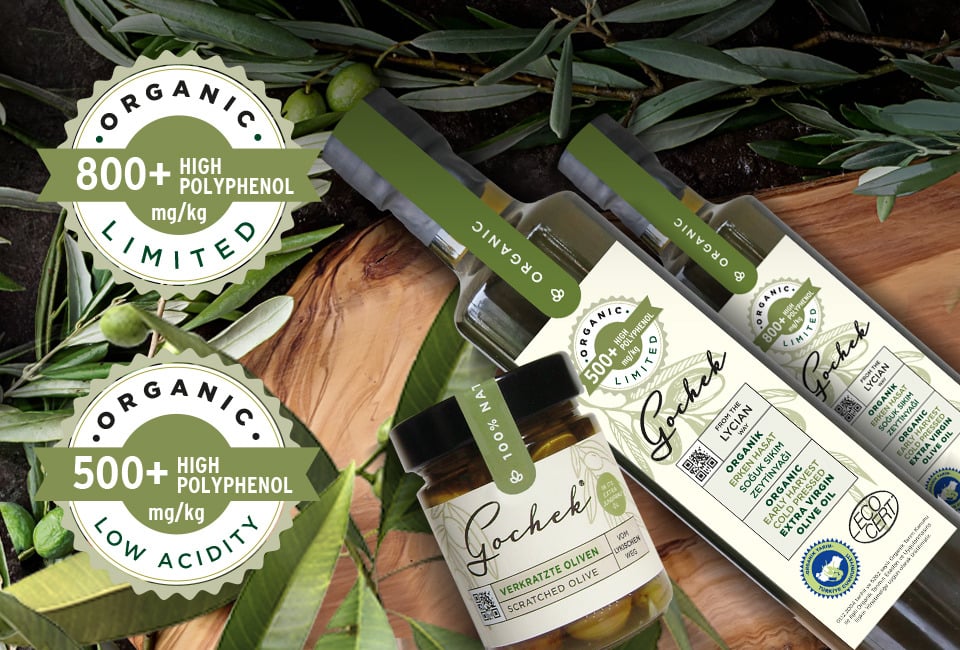 Yüksek Polifenollü Zeytinyağı- Gochek