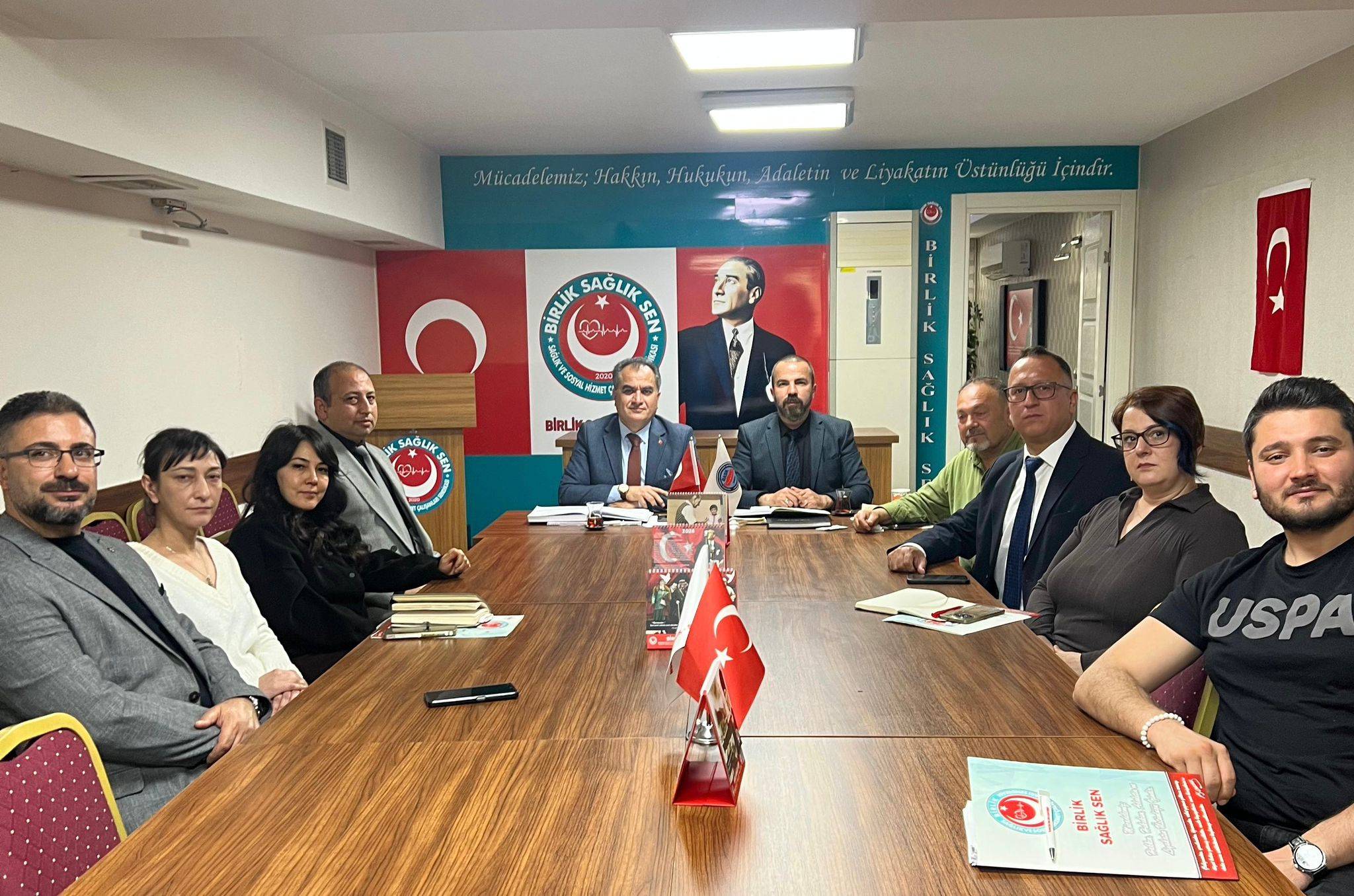 Birlik Sağlık Sen Genel Başkanı Ahmet Doğruyol, "Mücadelemiz; siyaset değil,