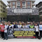 Görevi başında katledilen Dr. Ersin Arslan'ın ölümü yıldönümünde, şiddet sonucu