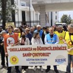 Eğitim Sen İzmir 5 Nolu Şube Başkanı Savaş Candemir, Buca’da